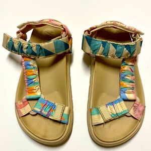 Zara Strappy Little Girl Sandals